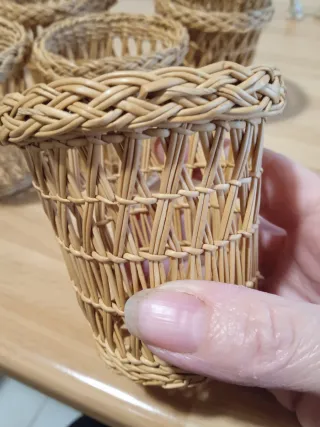 Set Soprammobili Cucina Ceramica Vetro Legno vimin