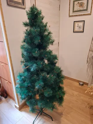 Árbol de Navidad verde artificial