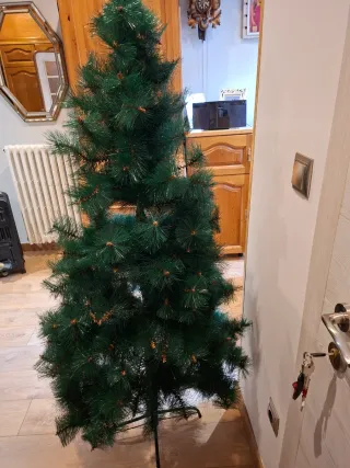 Árbol de Navidad verde artificial