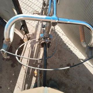 Bicicleta de carrera antigua Premier