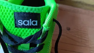 Zapatillas fútbol sala Adidas verdes y negras