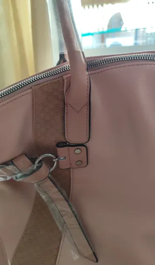 Bolso grande rosa nuevo