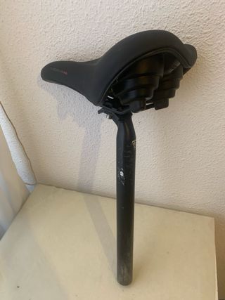 Sillín Wittkop Medicus Air con Tija Ritchey