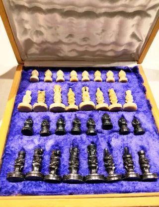 Ajedrez de piedra jabón