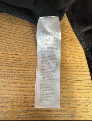 Sudadera Kenzo Negra Talla XS