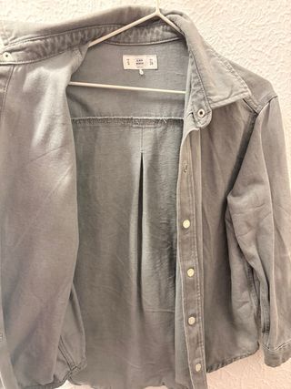 Chaqueta Denim Gris Talla S Lefties