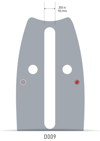 Oregon 208VXLHD009 Versacut - Barra guía de Motosi