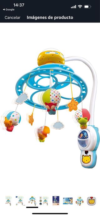 Móvil Musical para Cuna Bebé