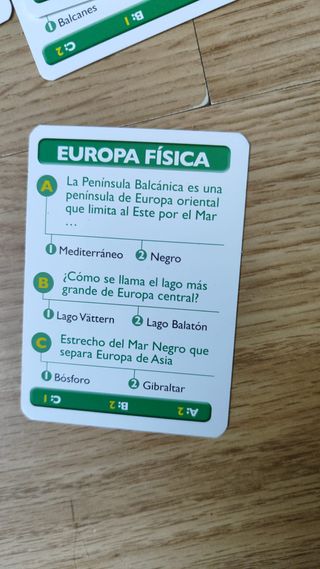 Puzzle geográfico Europa Vicens Vives Clementoni