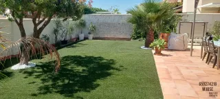 Césped artificial reciclado