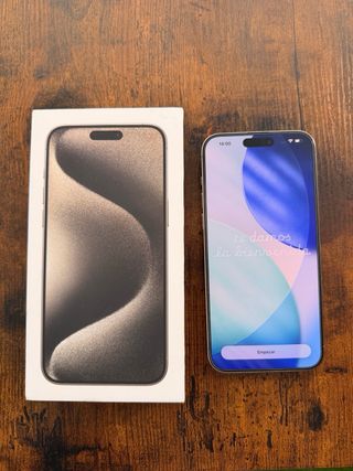 Iphne 15 pro max como nuevo 256gb