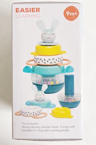 Juguete apilable conejito Hunny 9m+