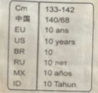 Neopreno corto OLAIAN talla 10