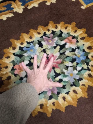 Alfombra Antigua nudo español