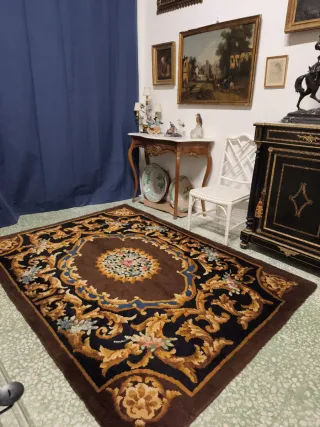 Alfombra Antigua nudo español