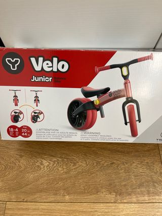 Bicicleta Velo Junior Roja