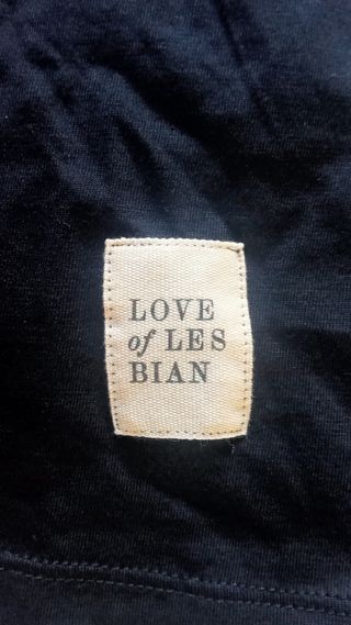 Camiseta LOVE OF LESBIAN mujer Talla S