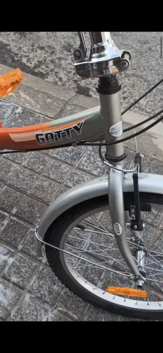 Bicicleta plegable GOTTY casi sin uso