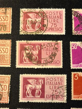 15 Francobolli Poste Italiane Espresso 1925