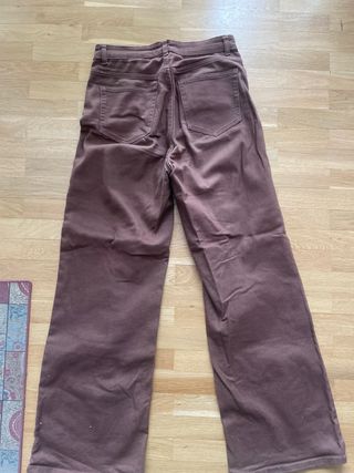 Vaqueros marrones mujer