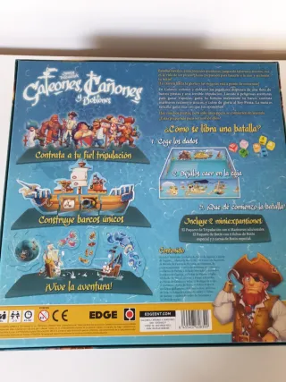 Galeones, Cañones y Doblones - Juego de mesa
