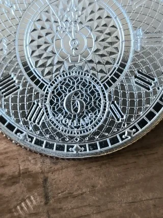 Moneda Plata 1 oz Chronos Tokelau 2022