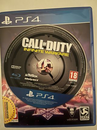 Call of Duty Infinite Warfare PS4 ( sin carcasa )