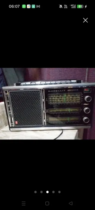 Grundig Satellit 2000 Radio Vintage