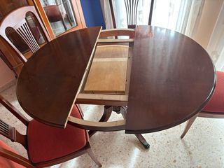 Conjunto Muebles Caoba Salón