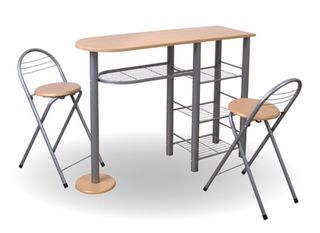 Mesa de cocina con 1 taburete