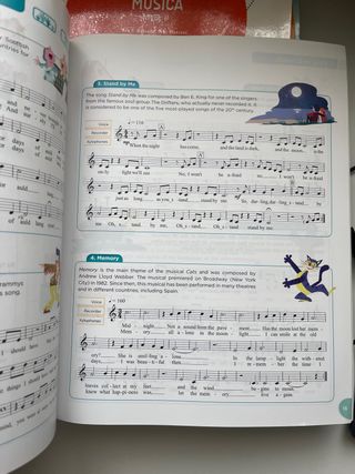 Libro Música Secundaria 1 (Inglés)