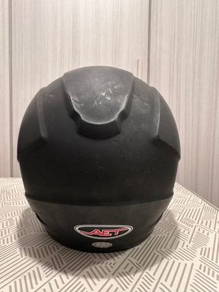 2 Cascos Moto Integrales Negros