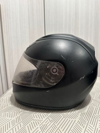 2 Cascos Moto Integrales Negros