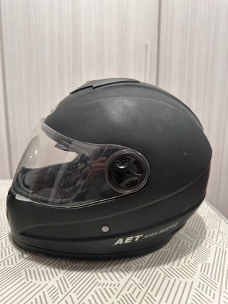 2 Cascos Moto Integrales Negros