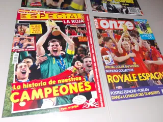 4 revistas españa mundial 2010 campeones mundo