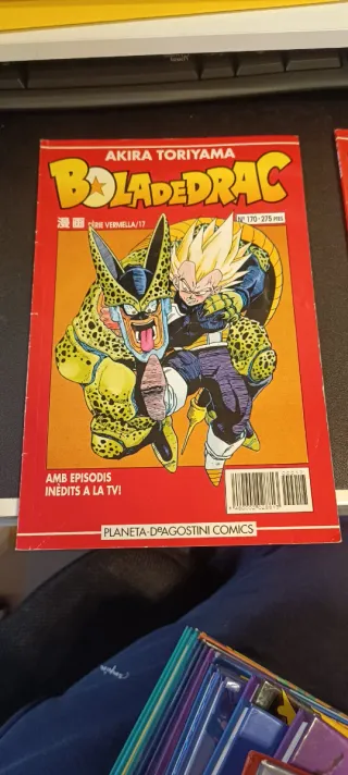 Cómics Bola de Drac Serie vermella 167-170-171