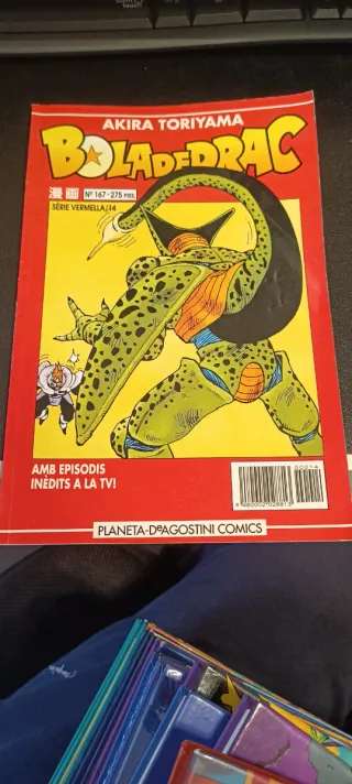 Cómics Bola de Drac Serie vermella 167-170-171