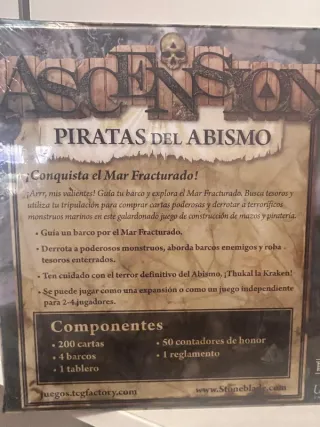 Juego de mesa Ascension Piratas del Abismo
