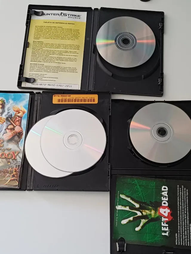 Lote 3 Juegos PC: Counter-Strike, Age of Mythology