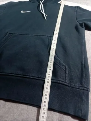 Felpa Nike Vintage 2000s Swoosh Nera Bianca