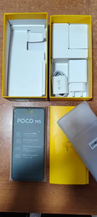 Poco M5 Giallo - 128GB RAM 6GB ROM - Dual SIM