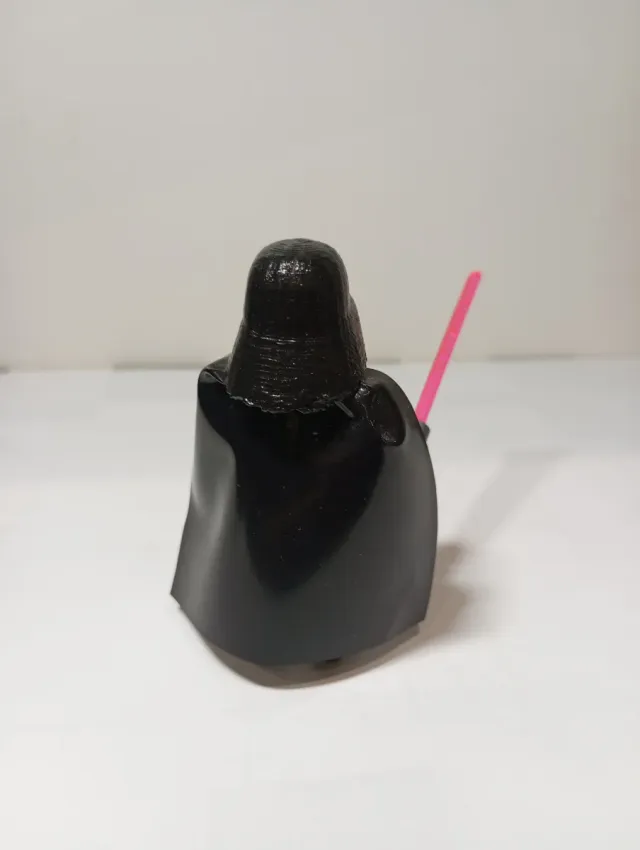 Playmobil custom Darth Vader sable rosa