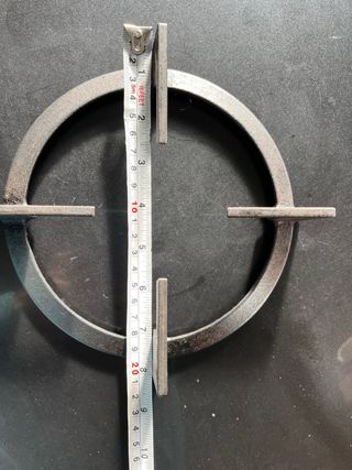 Quemadores, parrilla hierro Dietrich 20cm diametro