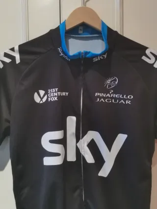 Maillot Ciclismo Sky Pinarello Jaguar Talla M