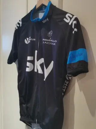 Maillot Ciclismo Sky Pinarello Jaguar Talla M