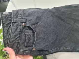 Shorts Vaqueros Negros Talla 38