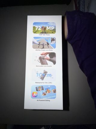 Insta360 X4 8K 360 Action Cam Nueva