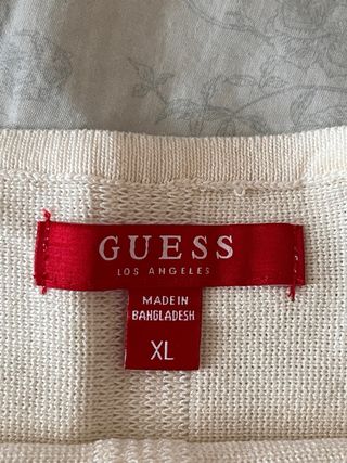 Top Guess Beige Talla Única