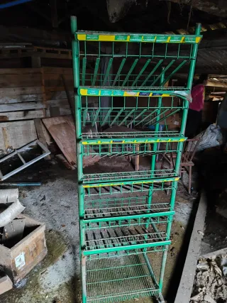 Estantería expositor metálica