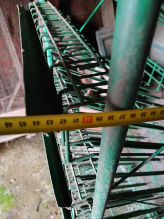 Estantería expositor metálica